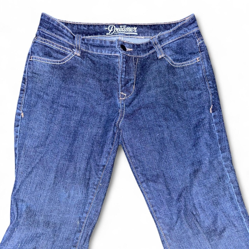 Old Navy Women's Blue Flare Jeans